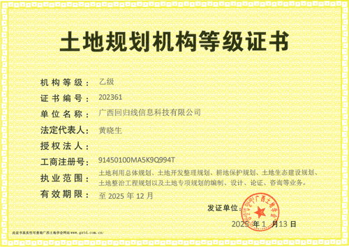 回归线-土地规划乙级资质证书2025年度.gif